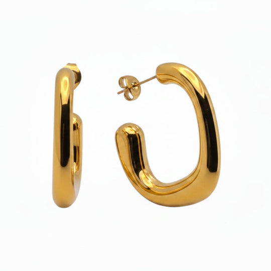 Gold Hoop Love